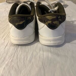 K-Swiss Kids White and Camouflage Sneakers